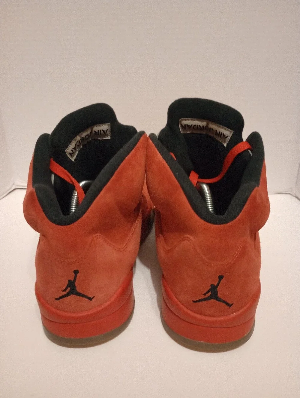 Jordan Retro 5 Red Suede Mens 11.5